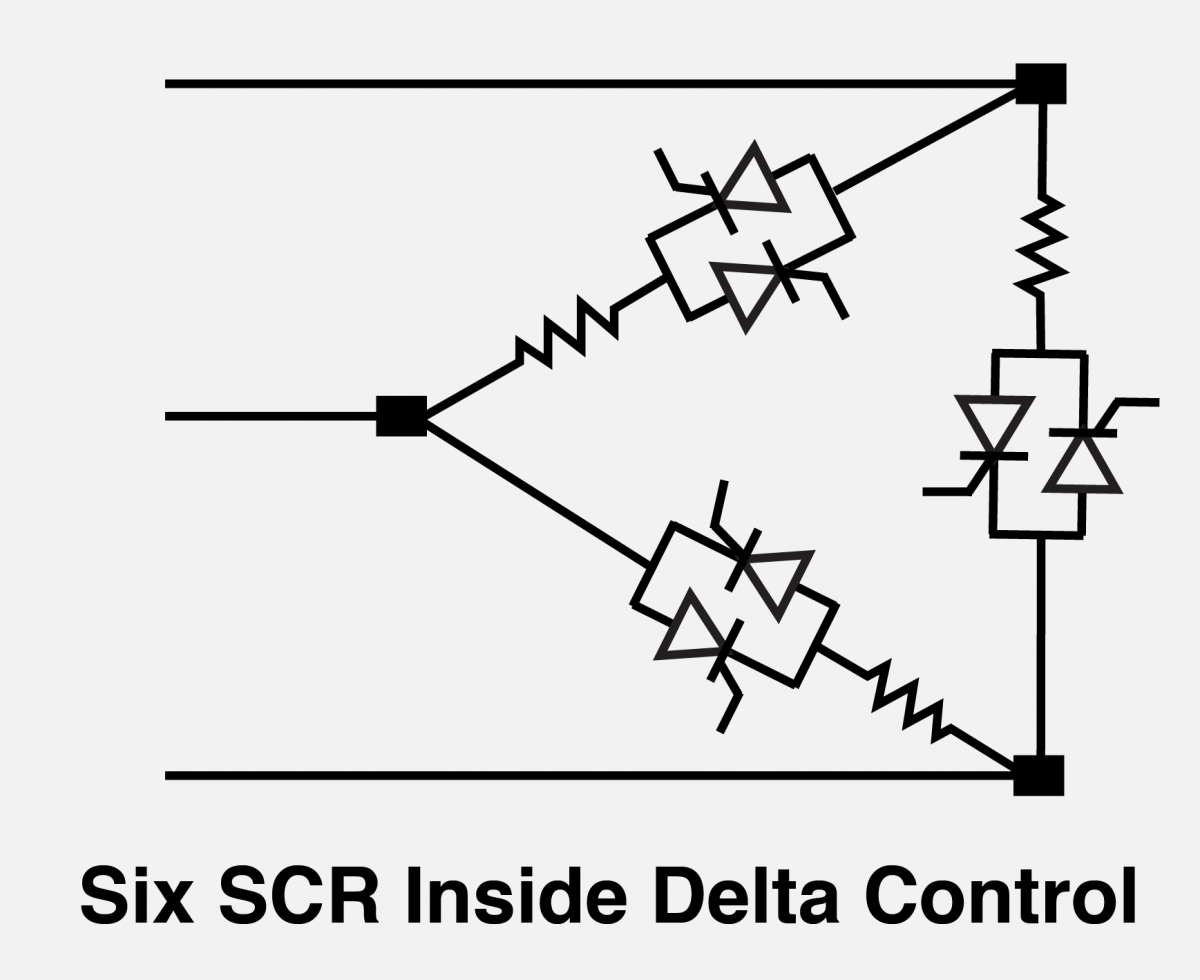 Six SCR Inside Delta Control Mode