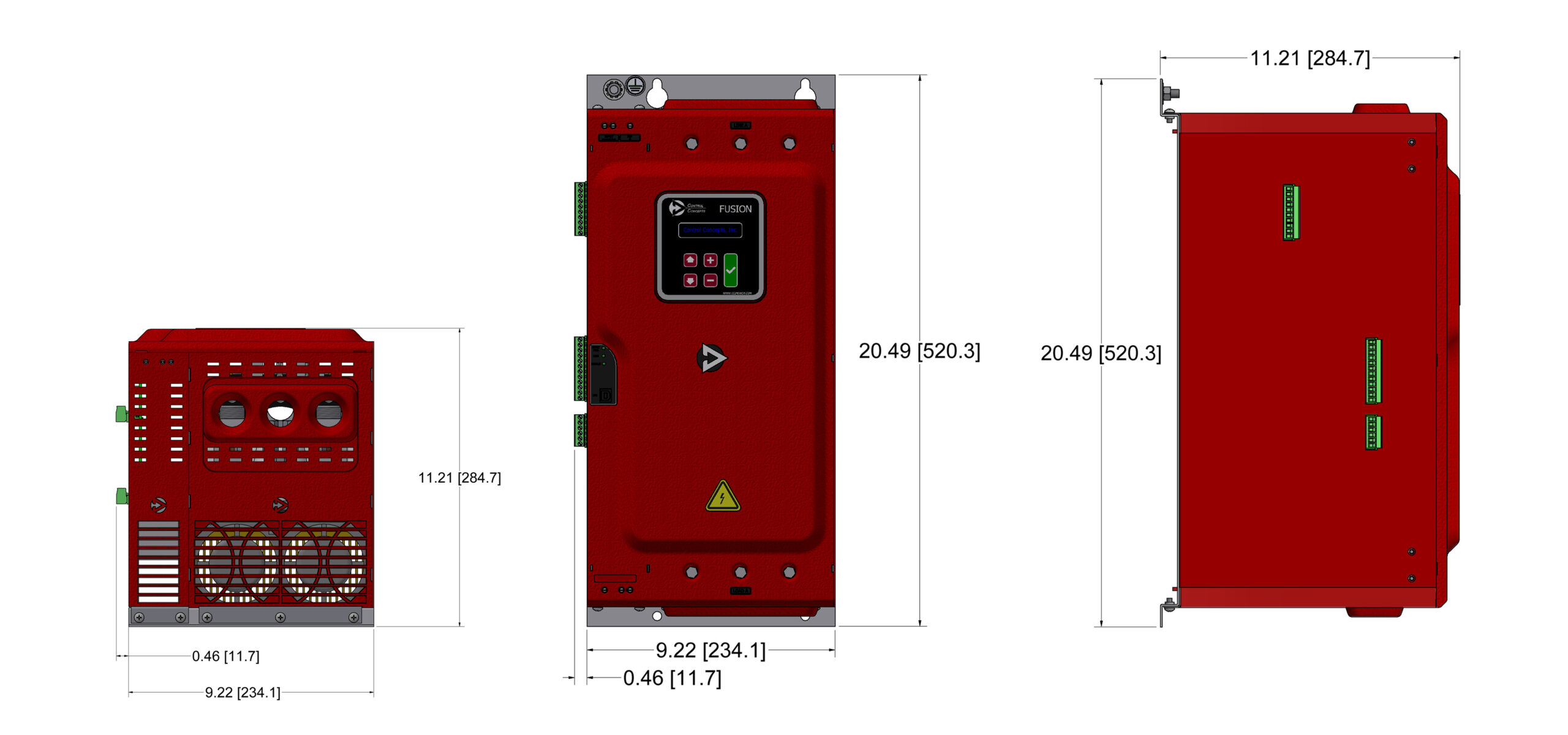 AC 1-phase 500-1200 1 zone